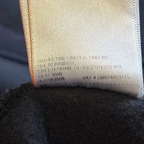 Superdry Mens Core Logo Workwear Crew  Black sweatshirt Pullover Goods Supply XL - Picture 16 of 16